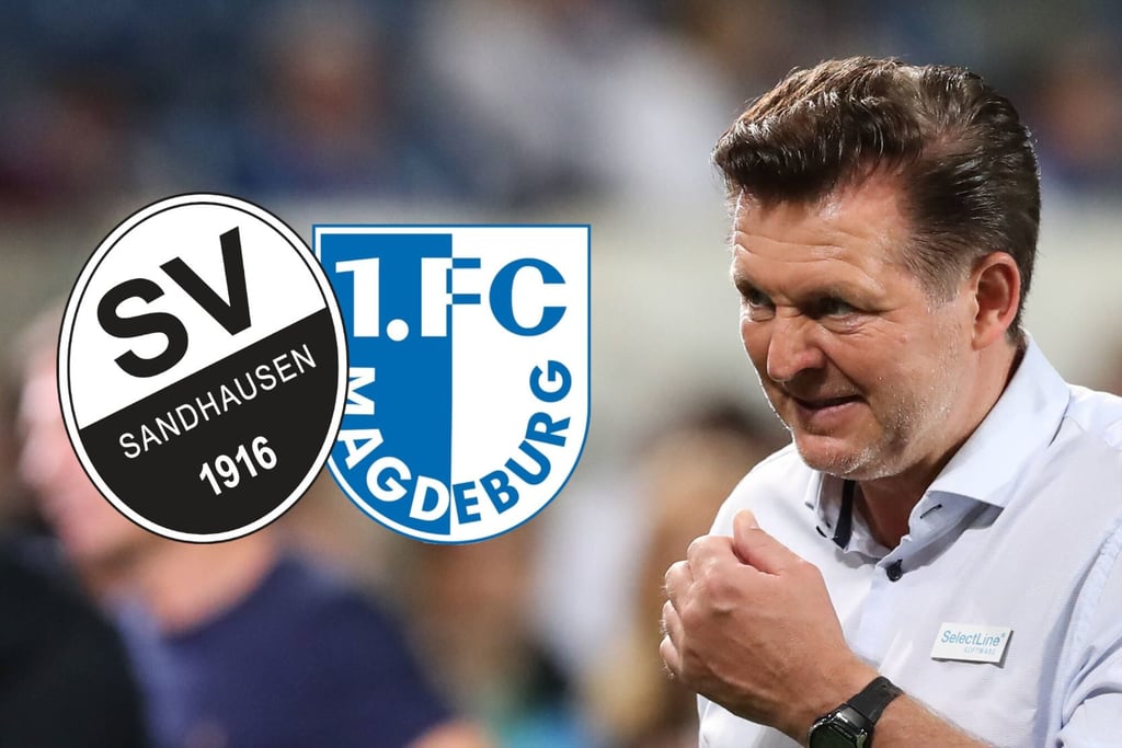 1. FC Magdeburgs Cheftrainer Christian Titz: Wie wird er gegen den SV Sandhausen aufstellen?
