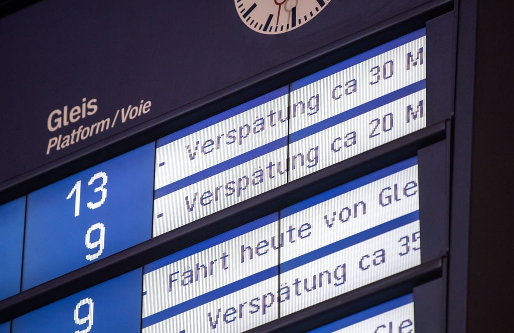 Die Bahn war im Septmebr wieder etwas pünktlicher unterwegs.