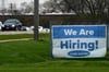 Die Arbeitslosenquote in den USA ist leicht rückläufig.