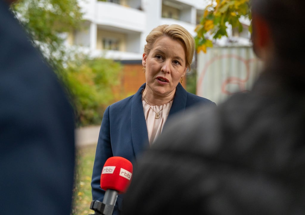 Franziska Giffey, Regierende Bürgermeisterin von Berlin.