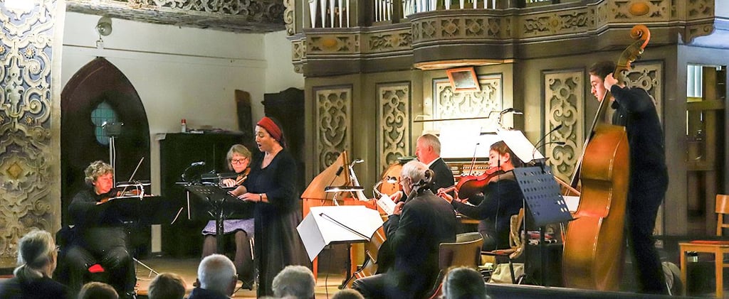 Die Capella Wittenbergensis bei ihrem letzten Konzert am 2. Oktober in der Christuskirche Wittenberg
