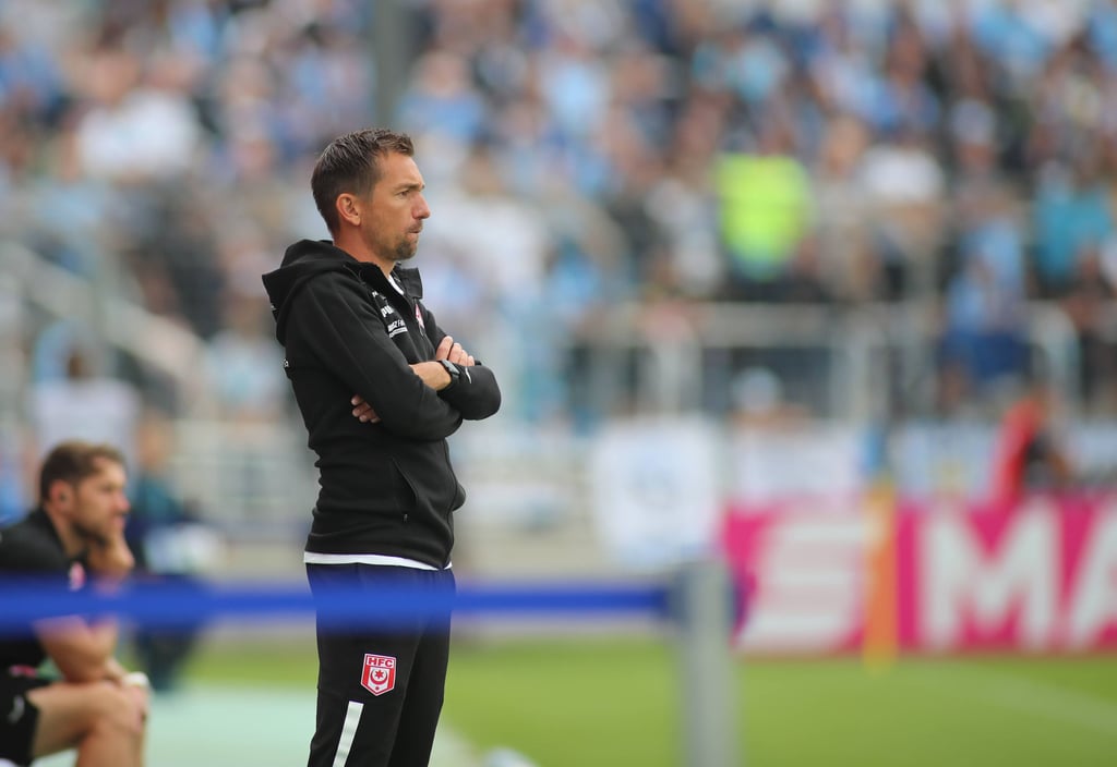 HFC-Trainer André Meyer wirbt weiter um Geduld.
