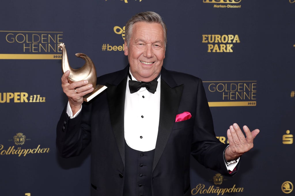 Schlagerstar Roland Kaiser räumte eine Golde Henne ab, während RB leer ausging.