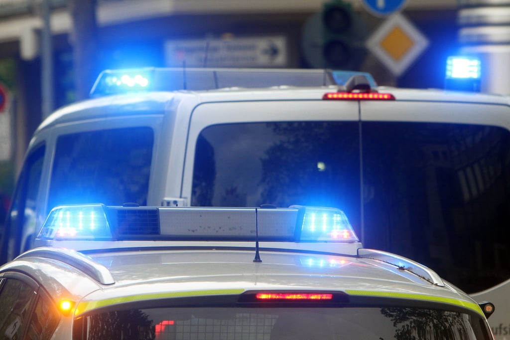 Die Polizei war in der Dessauer Innenstadt gefordert.
