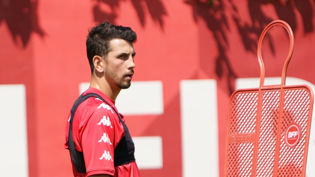 Julian Derstroff war schon seit Juli Trainingsgast bei der U23-Mannschaft von Mainz 05.
