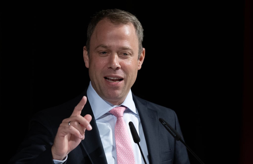 Mario Czaja, Generalsekretär der CDU, spricht auf dem Landesparteitag der CDU Thüringen.