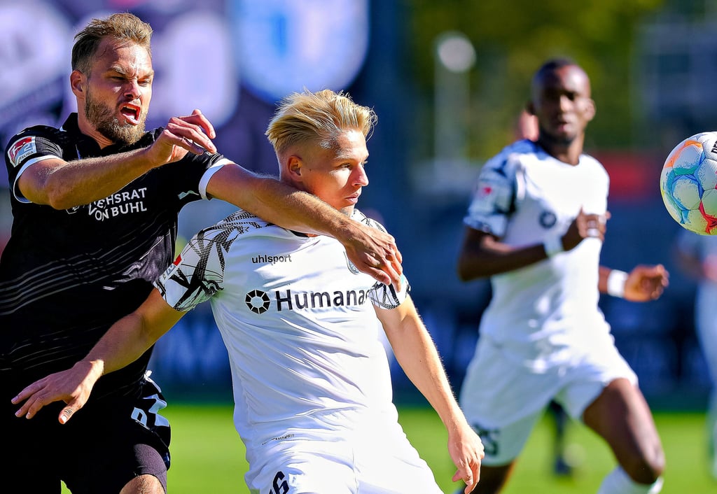 Mehr Ballbesitz und eine weitaus höhrere Passquote verzeichnete Andreas Müller mit dem FCM. Doch das Tor erzielte Sandhausen.