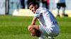 Mohammed El Hankouri nach der Niederlage seines 1. FC Magdeburg gegen den SV Sandhausen in der Zweiten Bundesliga.