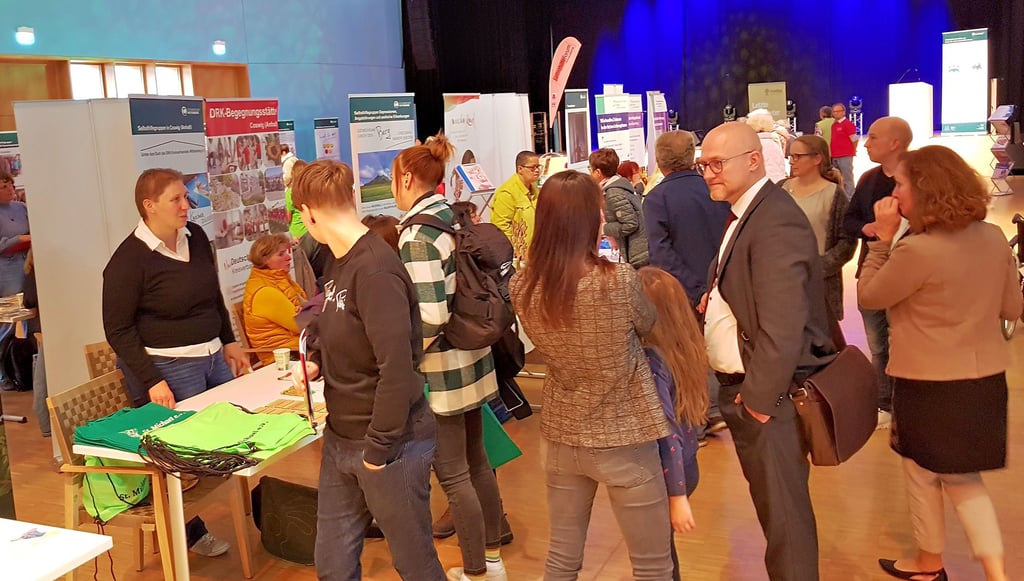 Austausch und Information standen im Mittelpunkt des Selbshilfeforum der Lutherstadt Wittenberg am Samstag im Stadthaus.