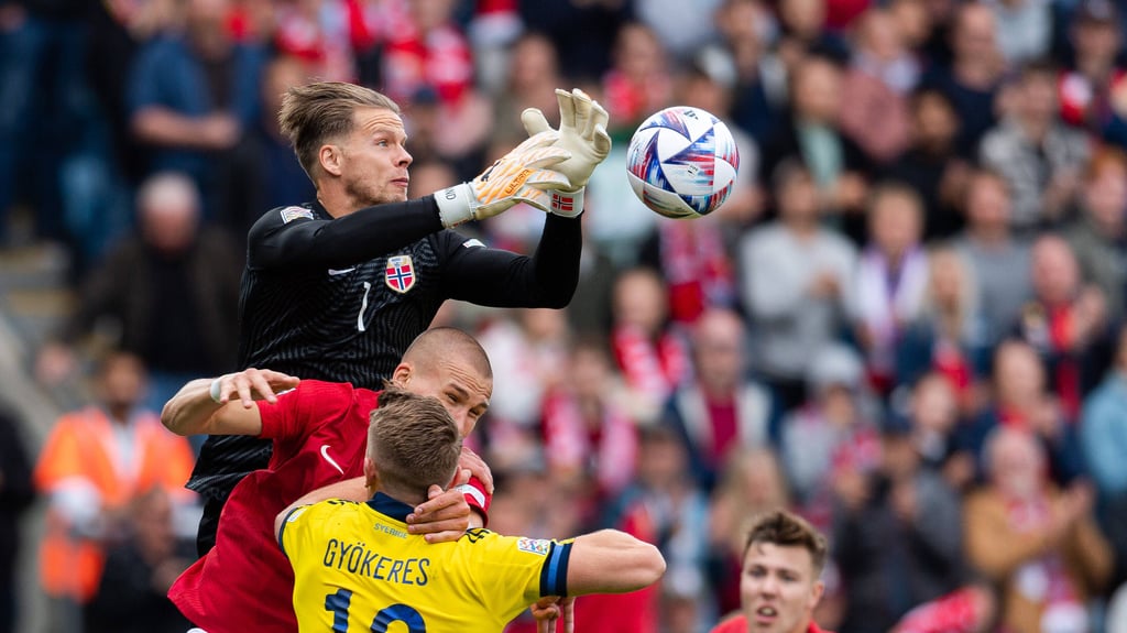 Herr der Lüfte: Örjan Nyland mit dem norwegischen Nationalteam.