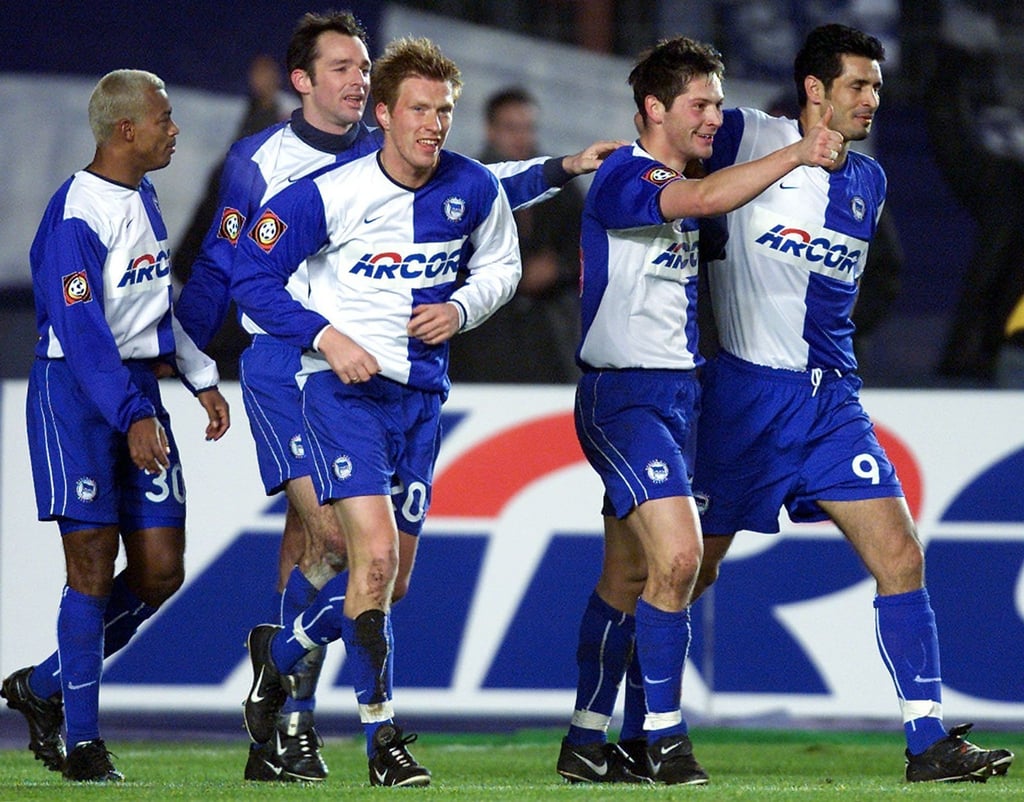 Ali Daei (rechts) spielte von 1999 bis 2002 in Berlin.