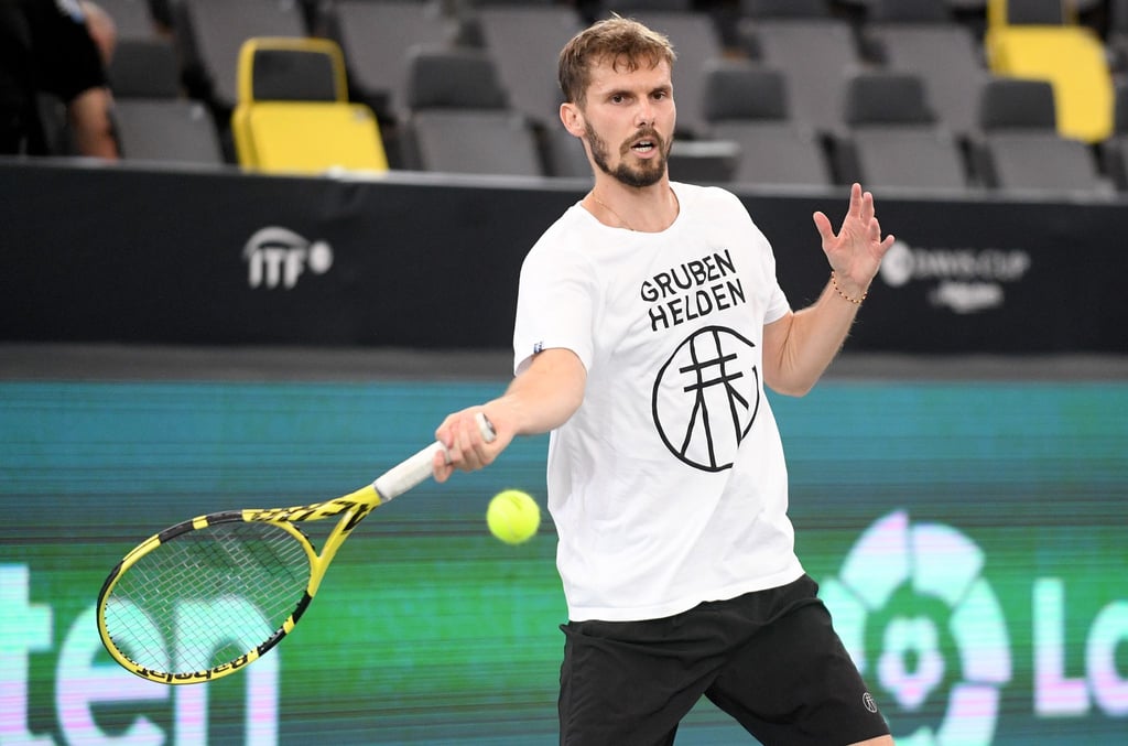 Musste sich dem Kroaten Marin Cilic mit 7:5, 6:7 (4:7), 2:6 geschlagen geben: Oscar Otte.