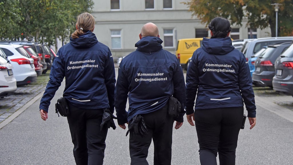 Der Kommunale Ordnungsdienst soll in Aschersleben Recht und Ordnung durchsetzen.