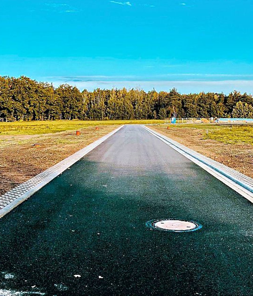 Der Gehrenring ist als Erschließungsstraße fertig.