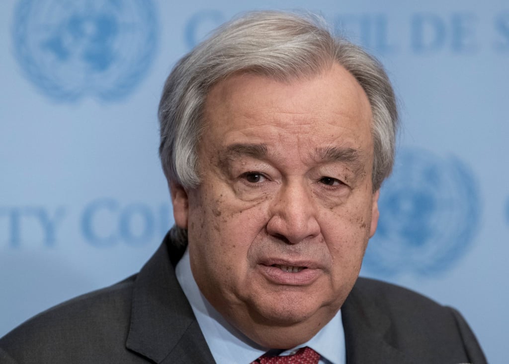 UN-Generalsekretär António Guterres.