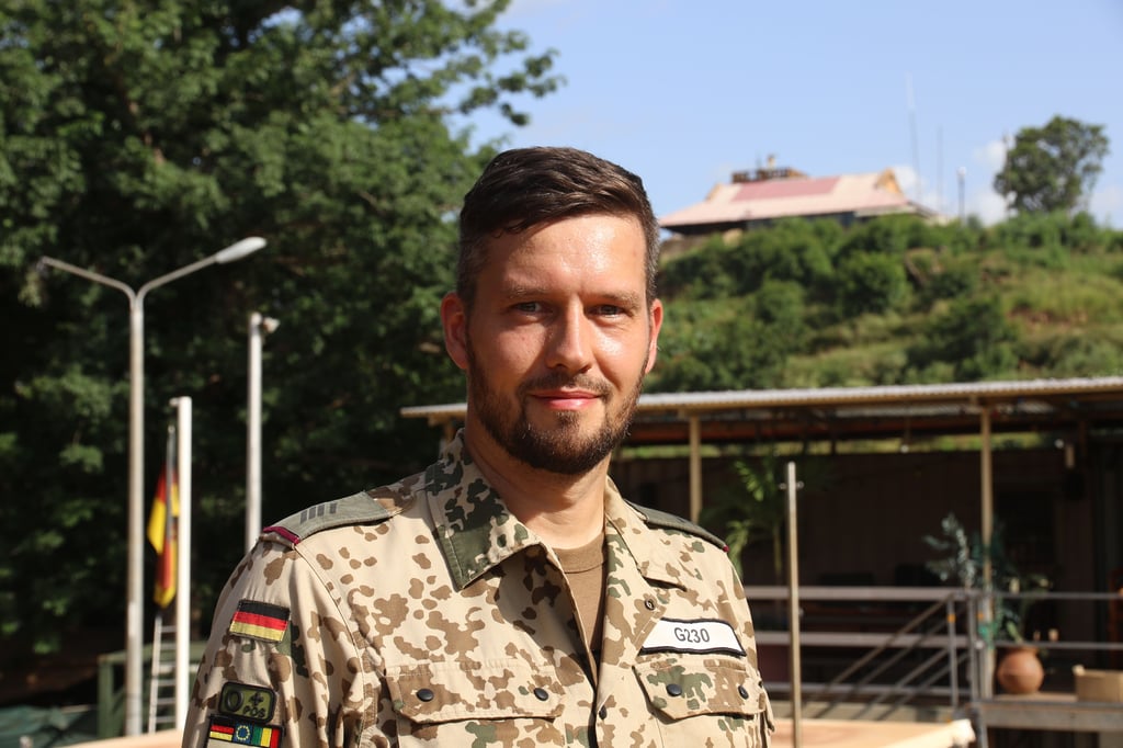 Michael T., der in Magdeburg wohnt, war für die Bundeswehr in Mali unterwegs.