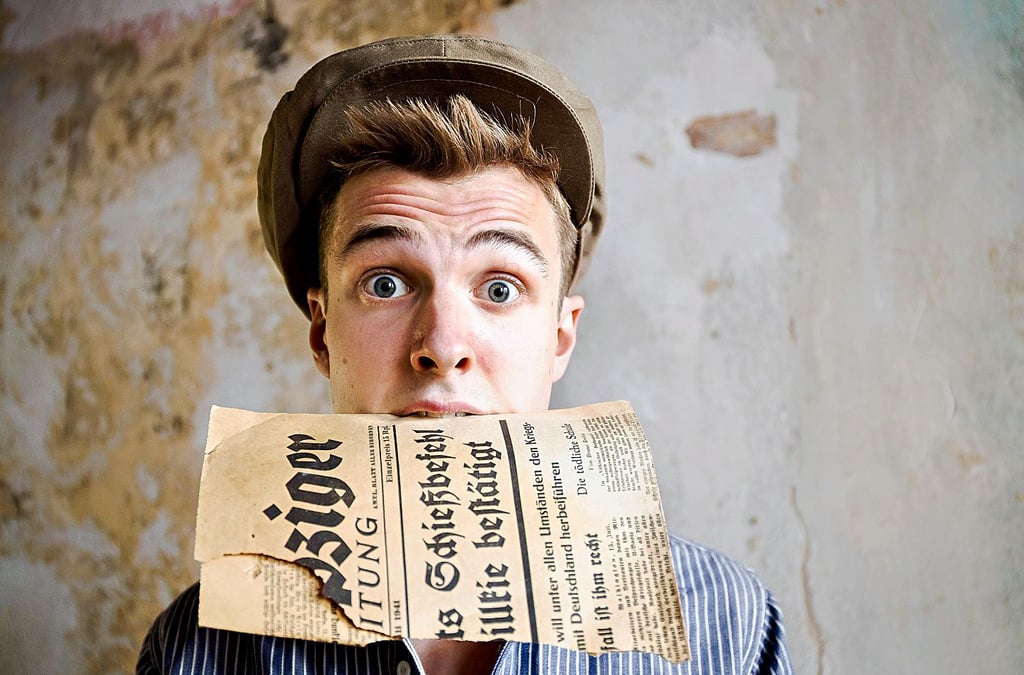 Der Kabarettist Bernard Liebermann von der Leipziger Pfeffermühle gastiert am Sonntag mit seinem Programm „Der letzte Schrei...“ im Clack-Theater Wittenberg.