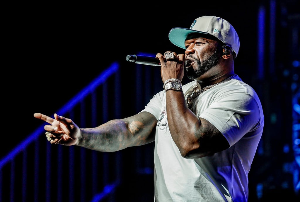 Er ist der originale „P.I.M.P.“: Rapper 50 Cent hat seinen Fans in Hamburg eingeheizt.