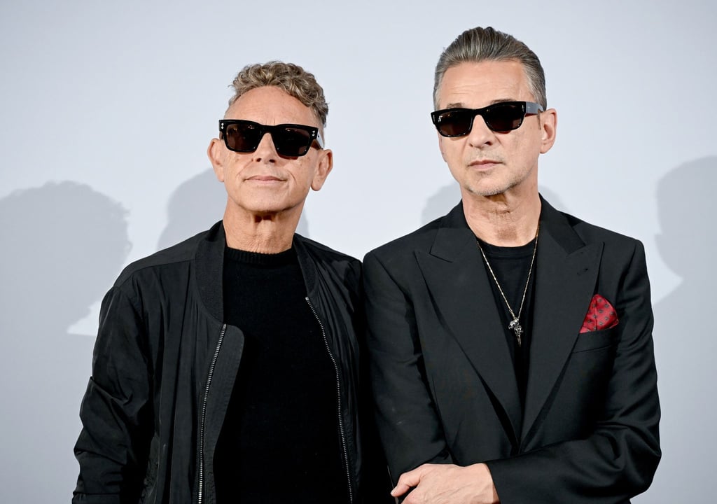 Die Musiker Martin Gore (l) und Dave Gahan der britischen Band Depeche Mode haben sich für 2023 auch in Deutschland angekündigt.