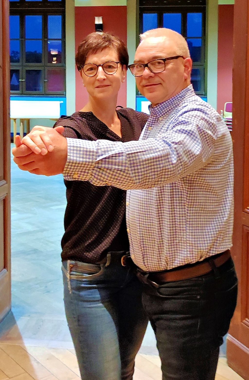 Jana Hampe und Michael Köhler haben ihre Leidenschaft für das Tanzen entdeckt.