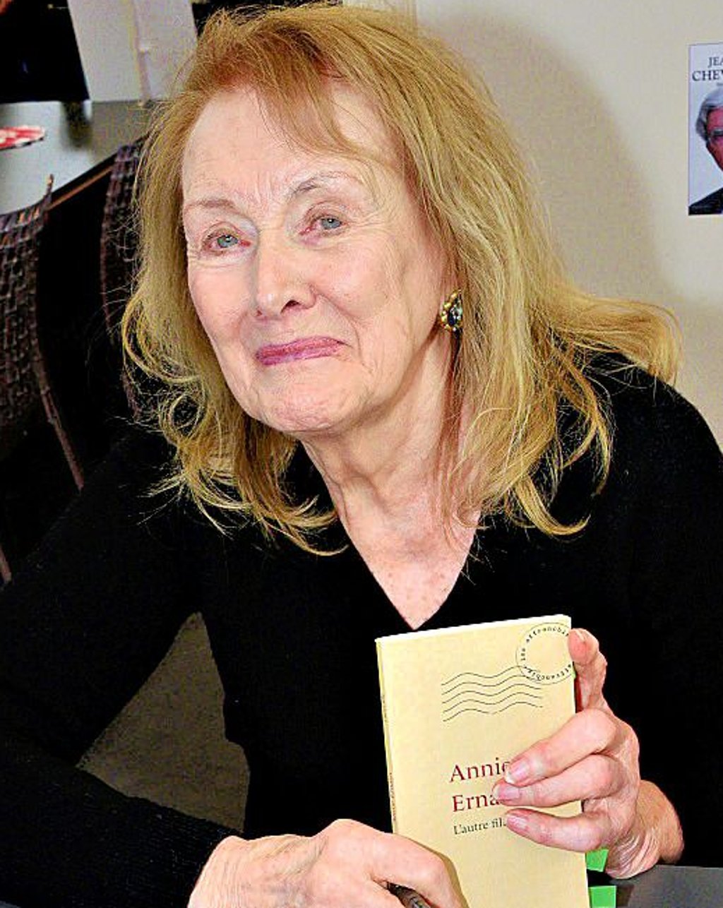 Die französische Autorin Annie Ernaux 2019 in Paris.