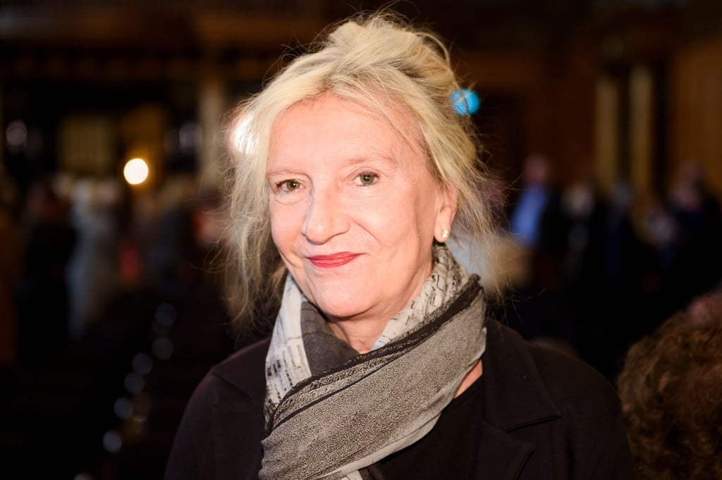 Elizabeth Strout, Schriftstellerin und Preisträgerin, nimmt an der Verleihung des Siegfried-Lenz-Preises der gleichnamigen Stiftung im Großen Festsaal des Hamburger Rathauses teil.
