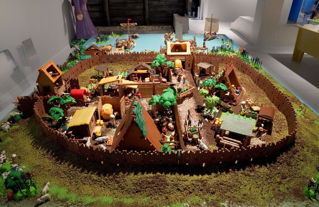 Hammaburg, Keimzelle und Namensgeberin der Stadt Hamburg - Deutschlands größte Playmobil-Sammlung ist erstmals vom 5. Oktober bis zum 2. April im Archäologischen Museum Hamburg zu sehen.