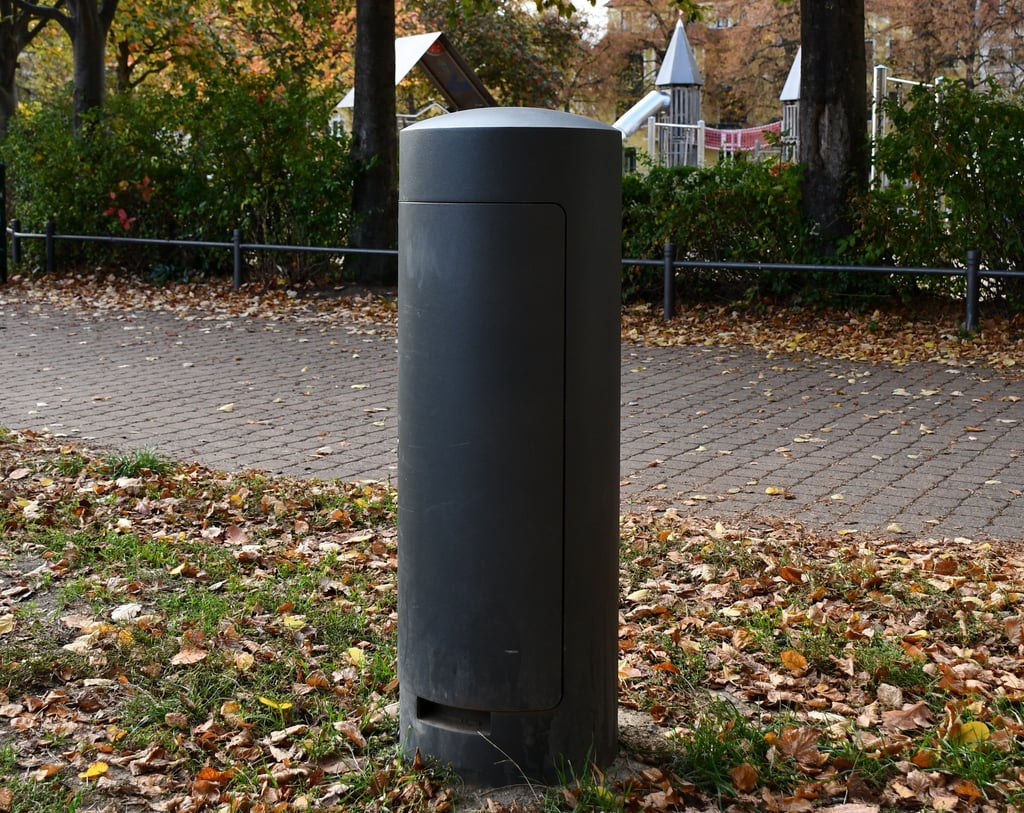 Der neue Stromverteiler am Schellheimerplatz in Magdeburg-Stadtfeld.
