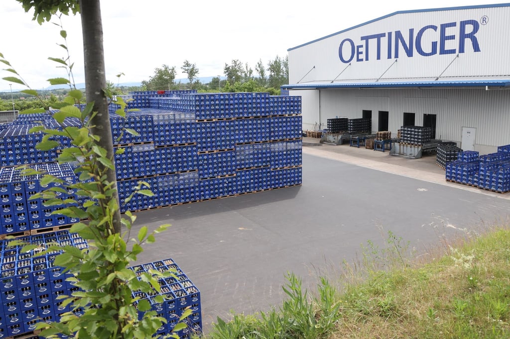 Der Standort der Oettinger Brauerei in Gotha.