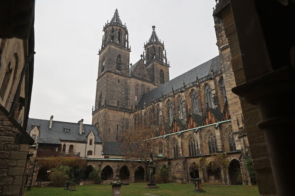 Blick auf den Magdeburger Dom.