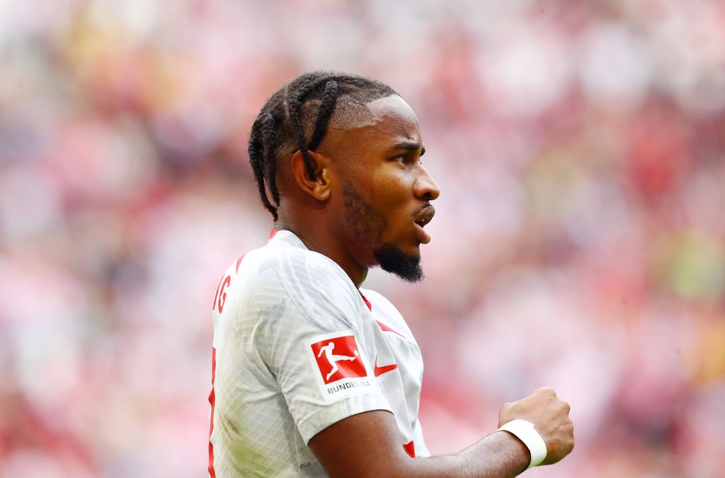 Christopher Nkunku im Trikot von RB Leipzig.