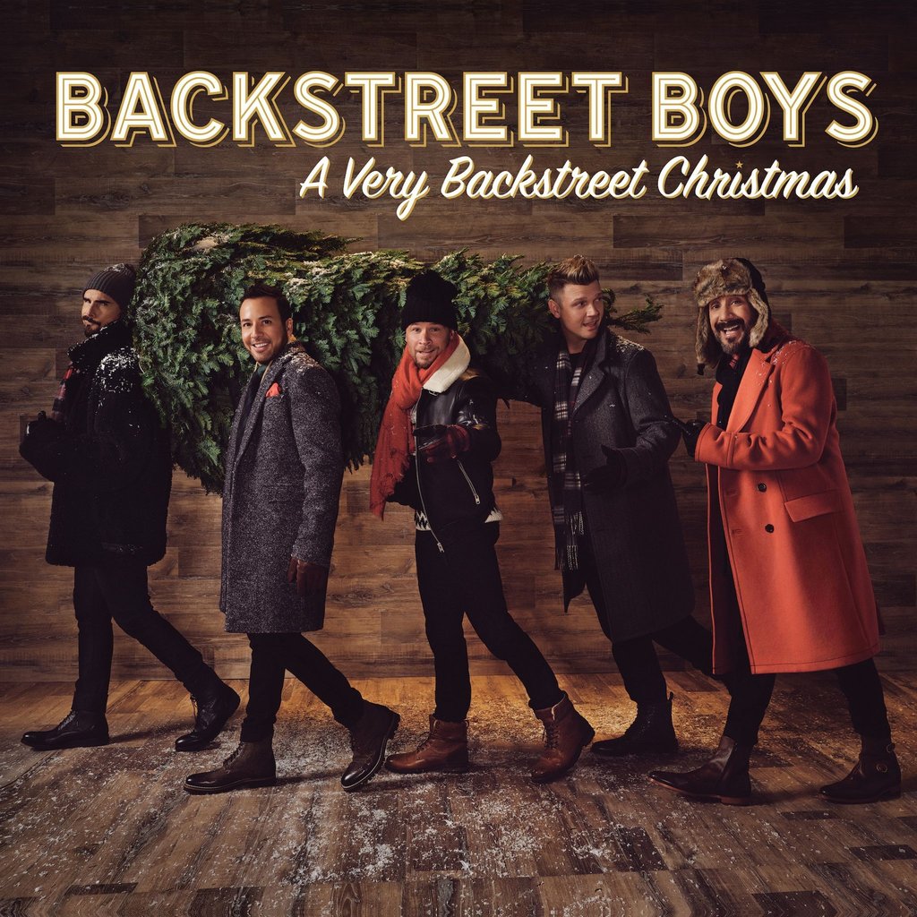 Das Cover des Albums „A Very Backstreet Christmas“ von den Backstreet Boys.