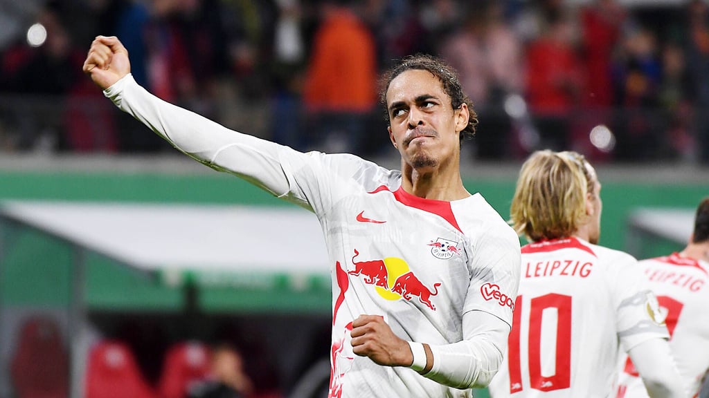 Traf gegen den HSV doppelt: RB-Stürmer Yussuf Poulsen