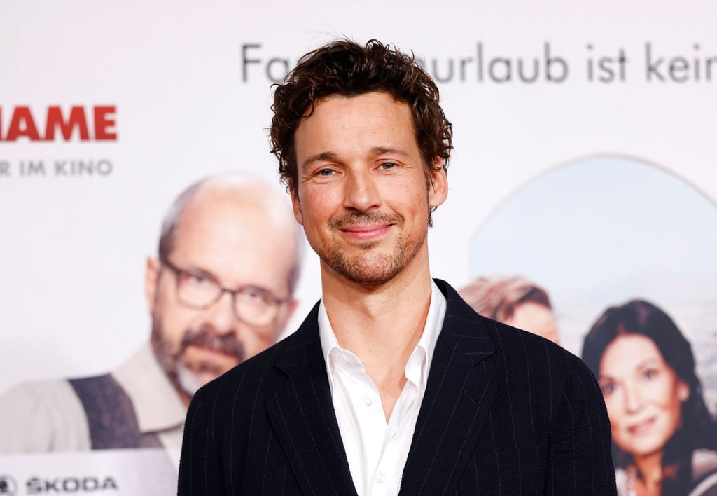 Schauspieler Florian David Fitz beid er Premiere des Kinofilms „Der Nachname“ in Köln.