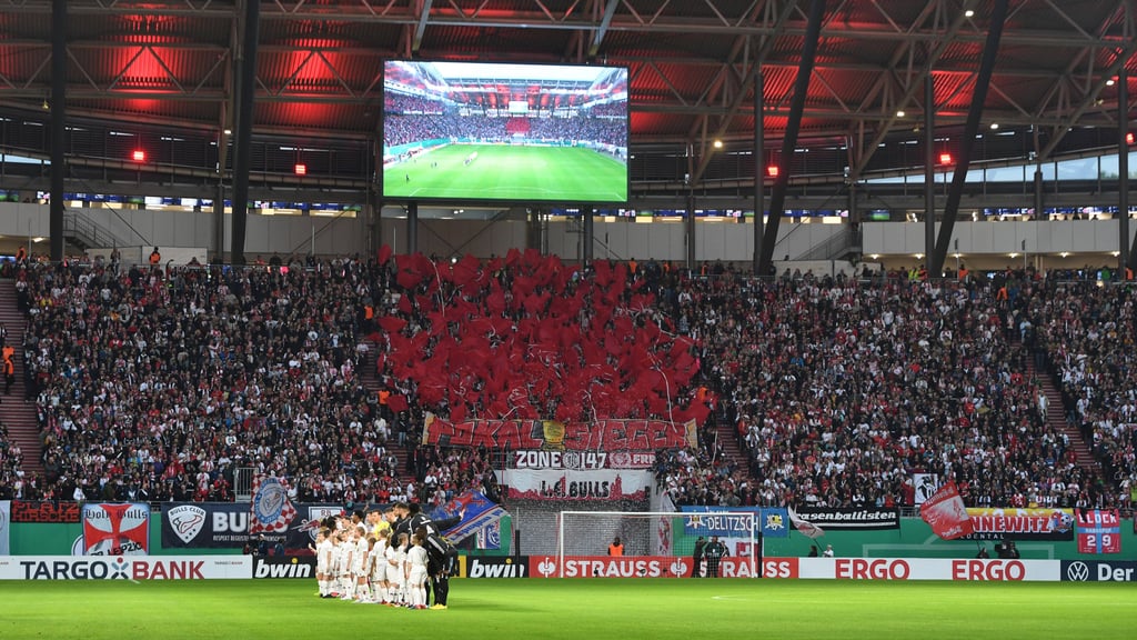 „Pokalsieger”-Choreo gegen den HSV.