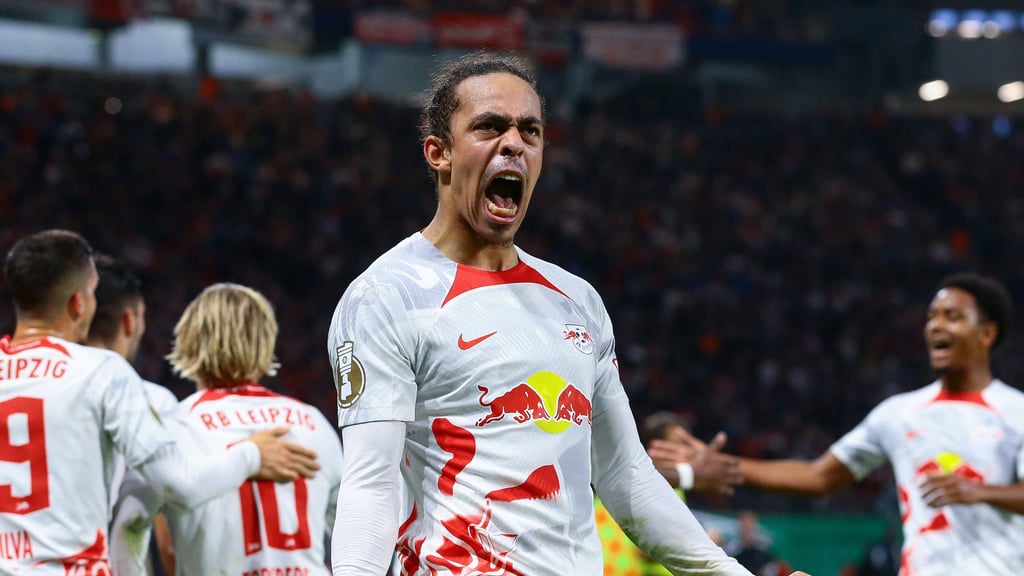 Yussuf Poulsen kommt nach langer Leidenszeit immer besser in Form bei RB Leipzig.