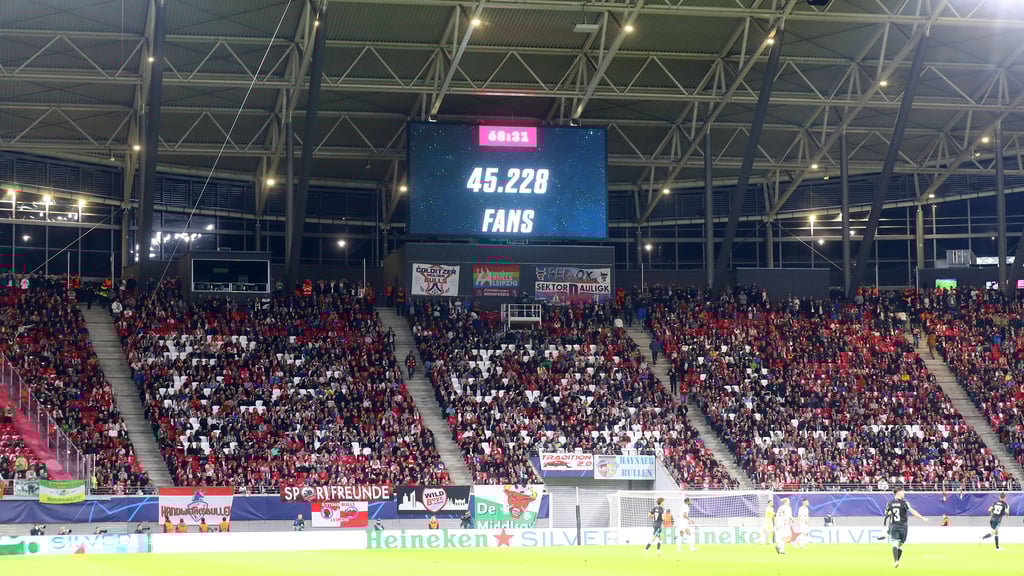 Das Champions-League-Heimspiel gegen Real Madrid ist in Leipzig ausverkauft.