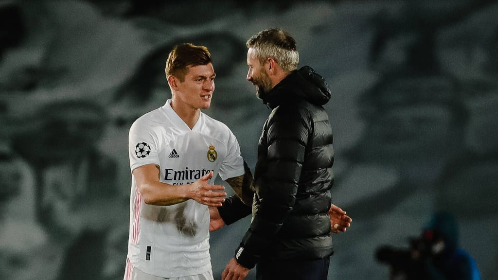 Toni Kroos traf schon einmal auf Marco Rose.