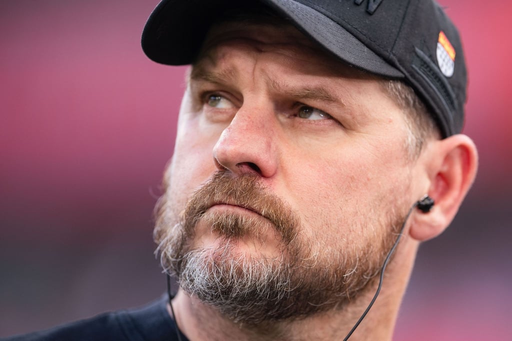 Kölns Trainer Steffen Baumgart entschuldigte sich für seinen Ausraster.