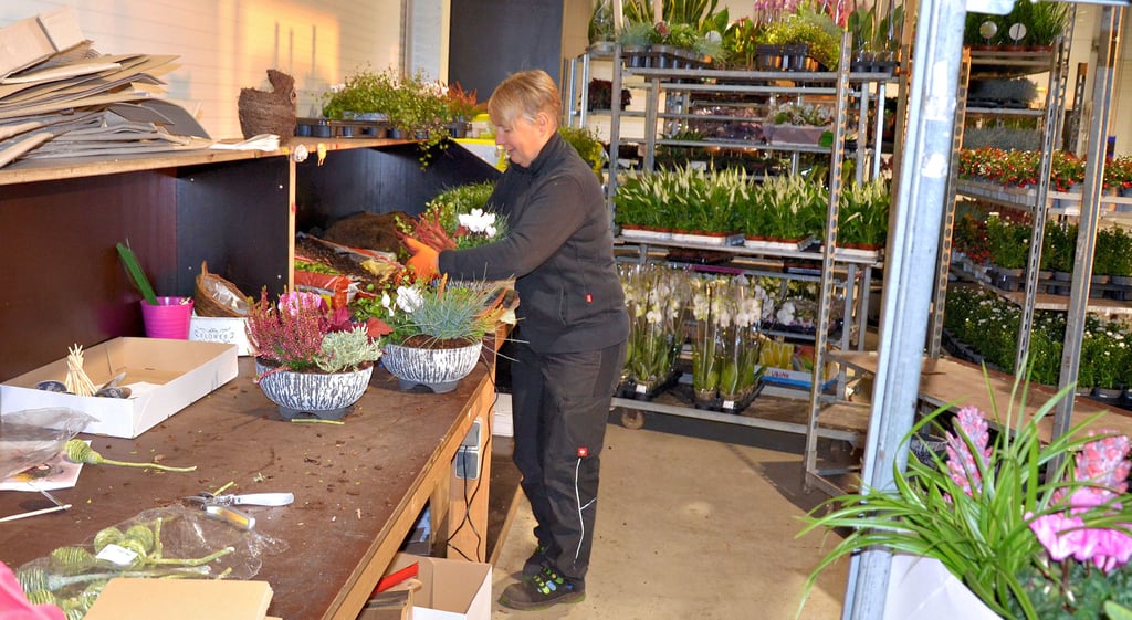 Madeleine Reis arbeitet bei Florpartner im Gewerbegebiet Sülzetal/Osterweddingen. Sie kommissioniert die Bestellungen für die Kunden.