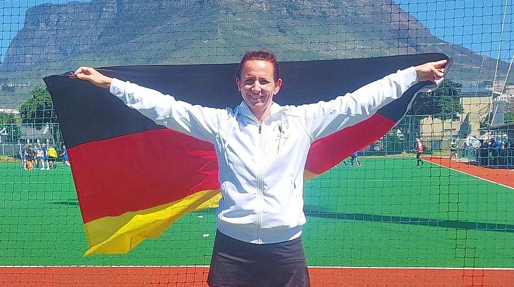 Jana Kurde spielt für die deutsche Nationalmannschaft.
