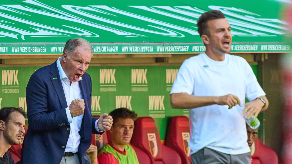 Emotionales Duo: Stefan Reuter und Enrico Maaßen.