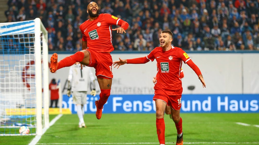 Feierte seinen Doppelpack gegen Hansa Rostock: Lauterns Ex-RBler Terrence Boyd