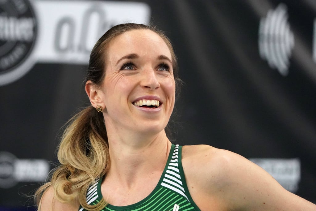 Cindy Roleder sicherte sich im Februar 2022 in Leipzig mit 8,13 Sekunden über 60 Meter den Hallentitel.