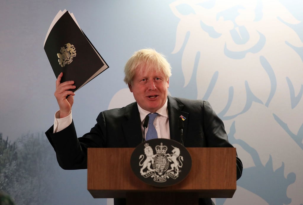 Feiert er bald ein Comeback als Premier?: Boris Johnson.