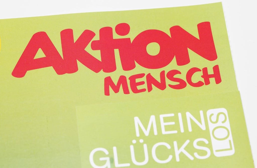 Ein Los der Aktion Mensch.