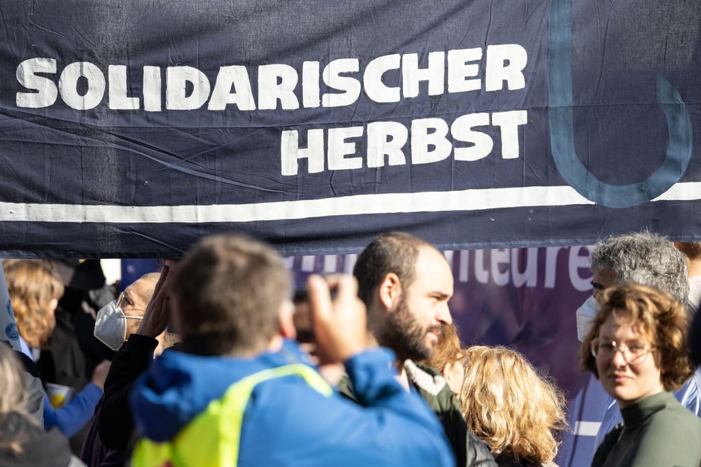 Das Motto der bundesweiten Demonstrationen lautet „Solidarischer Herbst“.