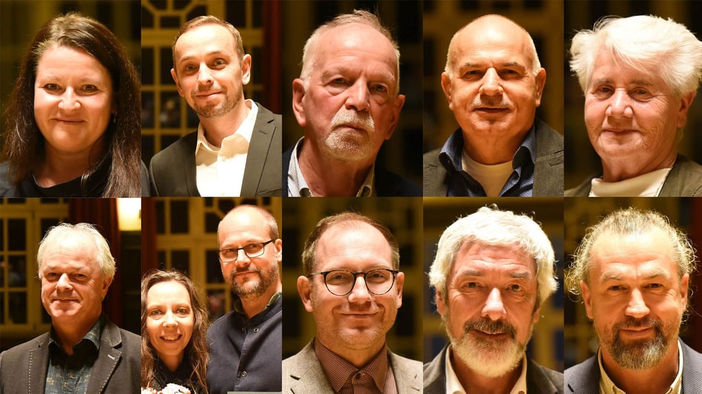 Die Preisträger der Stadt Aschersleben aus den Jahren 2021 und 2022.