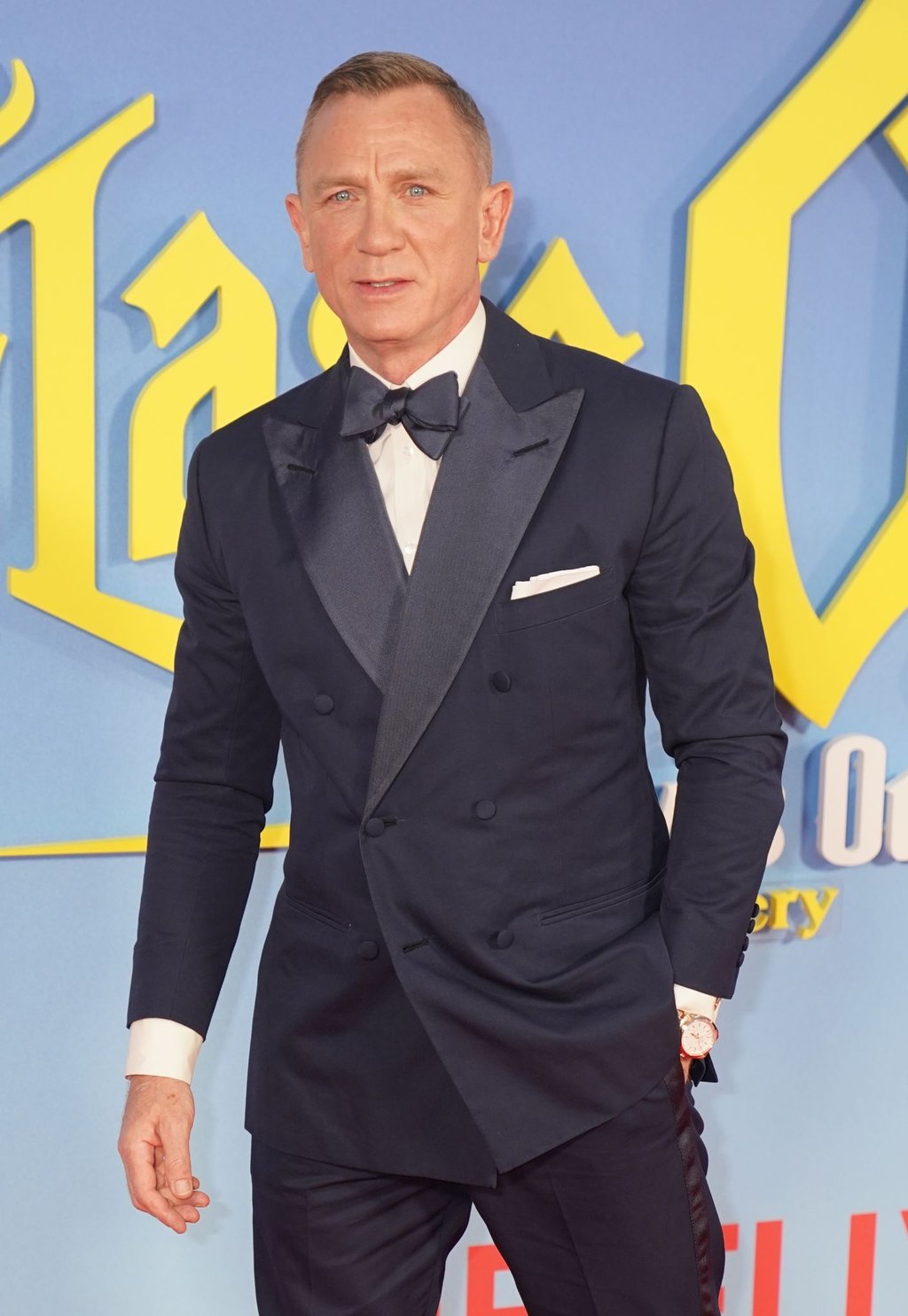 Daniel Craig bei der Europapremiere des Films „Glass Onion: A Knives Out Mystery“ in London.