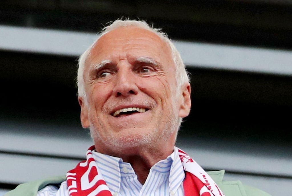 Red Bull Chef Dietrich Mateschitz kommt zum Spiel RB Leipzig - Bayern München in die Red Bull Arena.
